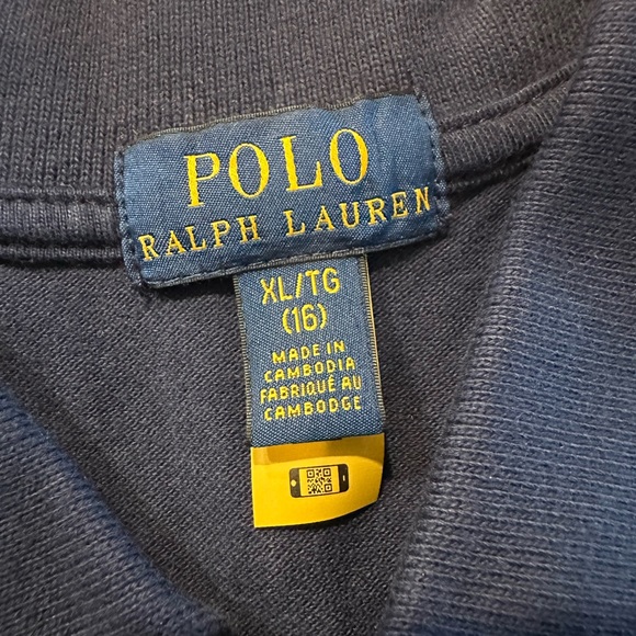 POLO by Ralph Lauren Dress| Children’s Size XL (16) | NWT| Color: Greenwich Navy - Picture 2 of 11